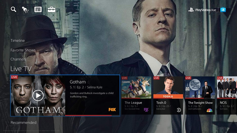 Illustration for article titled Sony's PlayStation Vue Wants to Replace Your Cable Box